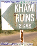 The road to Khami Ruins