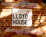 Lloyd House Placard