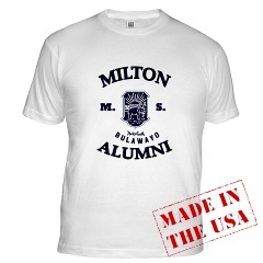 Milton Alumni Fitted tshirt