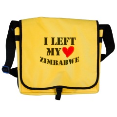 I Left My Heart In Zimbabwe Bag